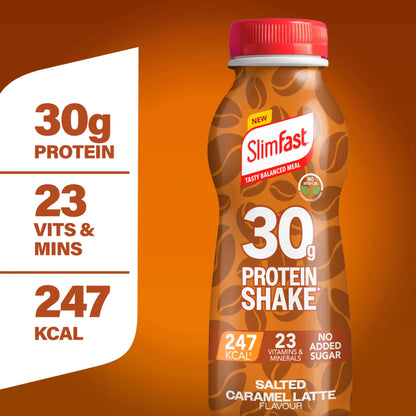 Salted Caramel Latte 30g Protein by SLIMFAST