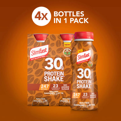 Salted Caramel Latte 30g Protein by SLIMFAST