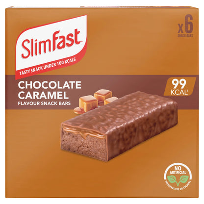 Snack Bar - Chocolate Caramel 6 Bars by SLIMFAST