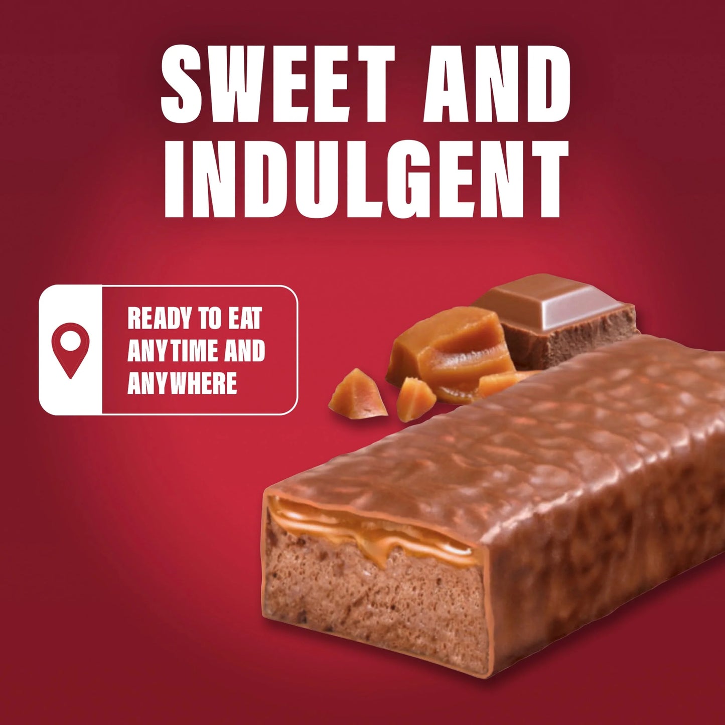 Snack Bar - Chocolate Caramel 6 Bars by SLIMFAST