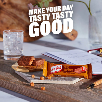 Snack Bar - Chocolate Caramel 6 Bars by SLIMFAST