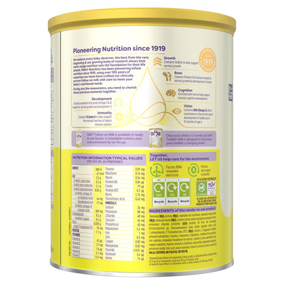 Follow-on Baby Milk Powder Formula 6-12 by SMA