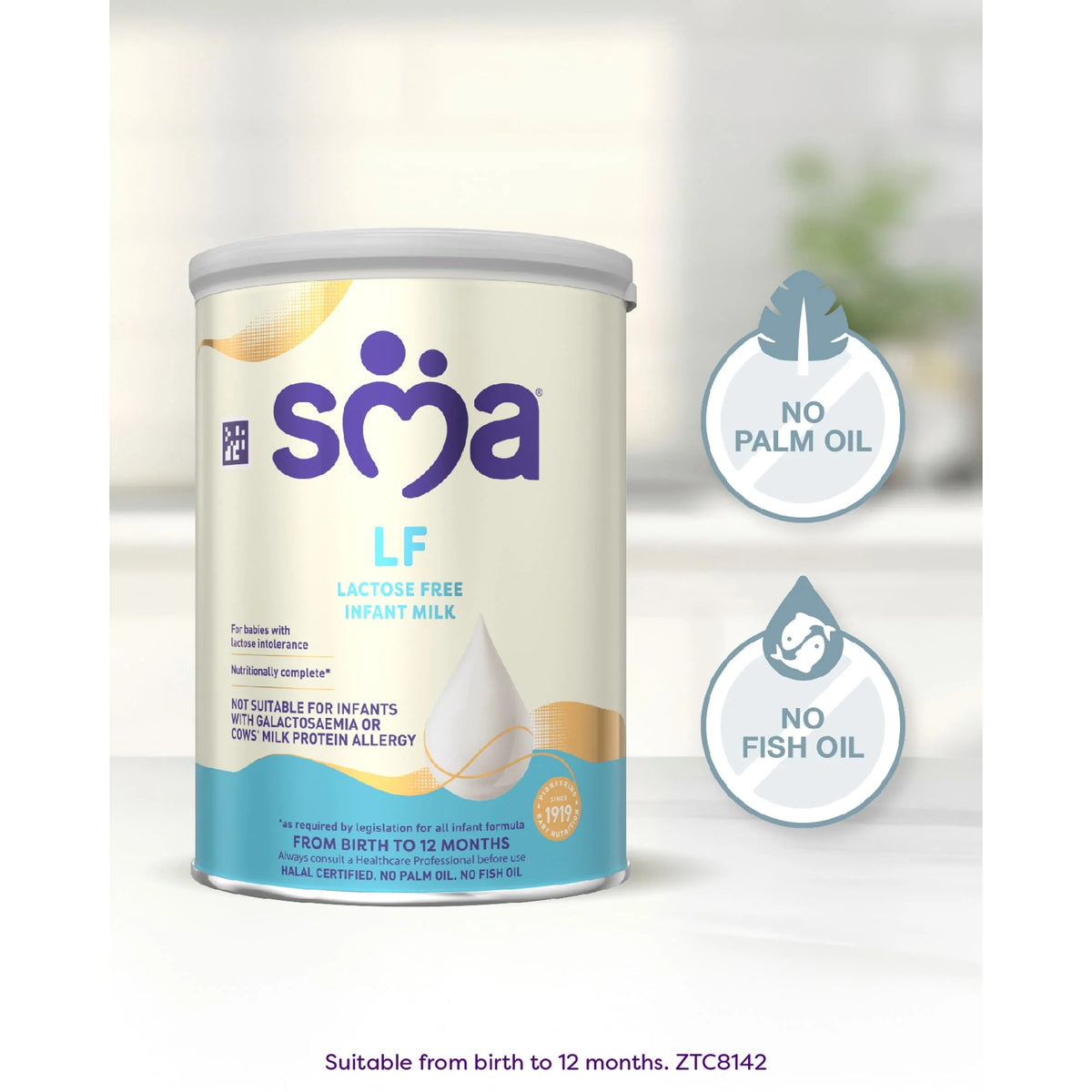 Lactose Free Infant Baby Milk Formula by SMA