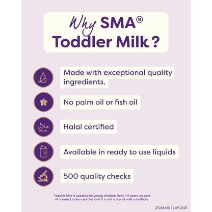 Toddler Milk Powder 1-3 Years 800g by SMA