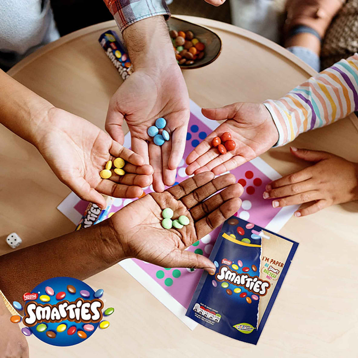 Milk Chocolate Sharing Bag 105g by SMARTIES