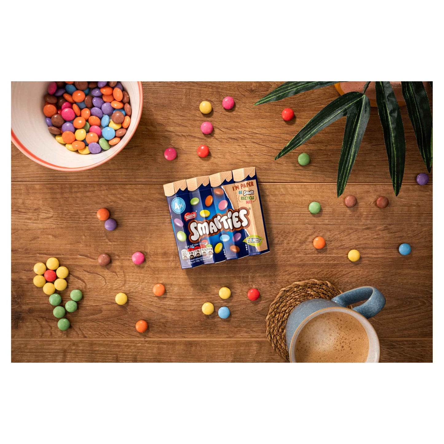 Milk Chocolate Tube Multipack 34g 4 by SMARTIES