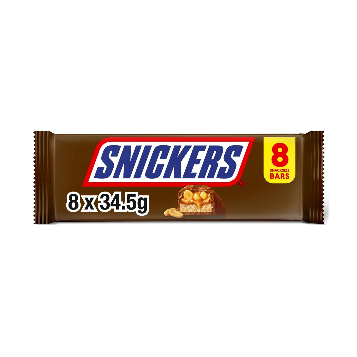 Milk Chocolate Bars 8 X 34.5g by SNICKERS