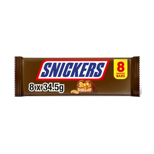 Milk Chocolate Bars 8 X 34.5g by SNICKERS