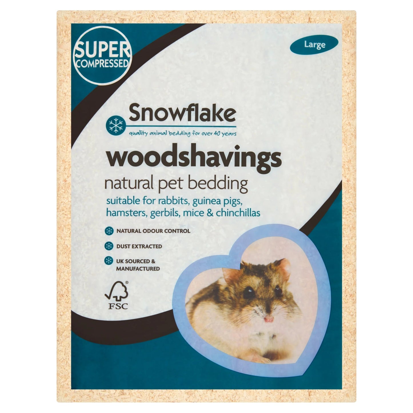 Wood Shavings Large by SNOWFLAKE