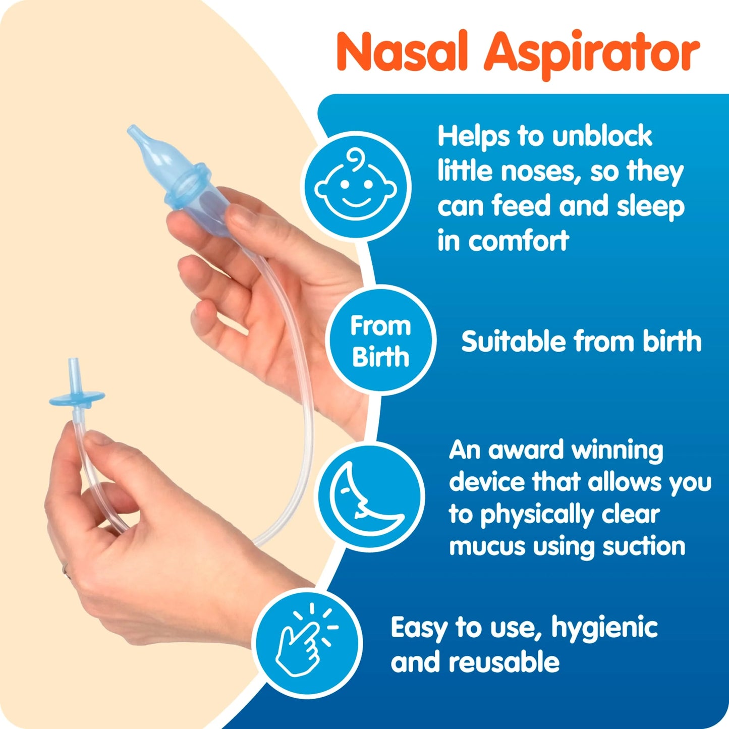 Snufflebabe Nasal Aspirator Cased by SNUFFLE BABE