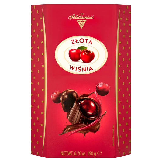 Golden Cherry Chocolates In by SOLIDARNOSC