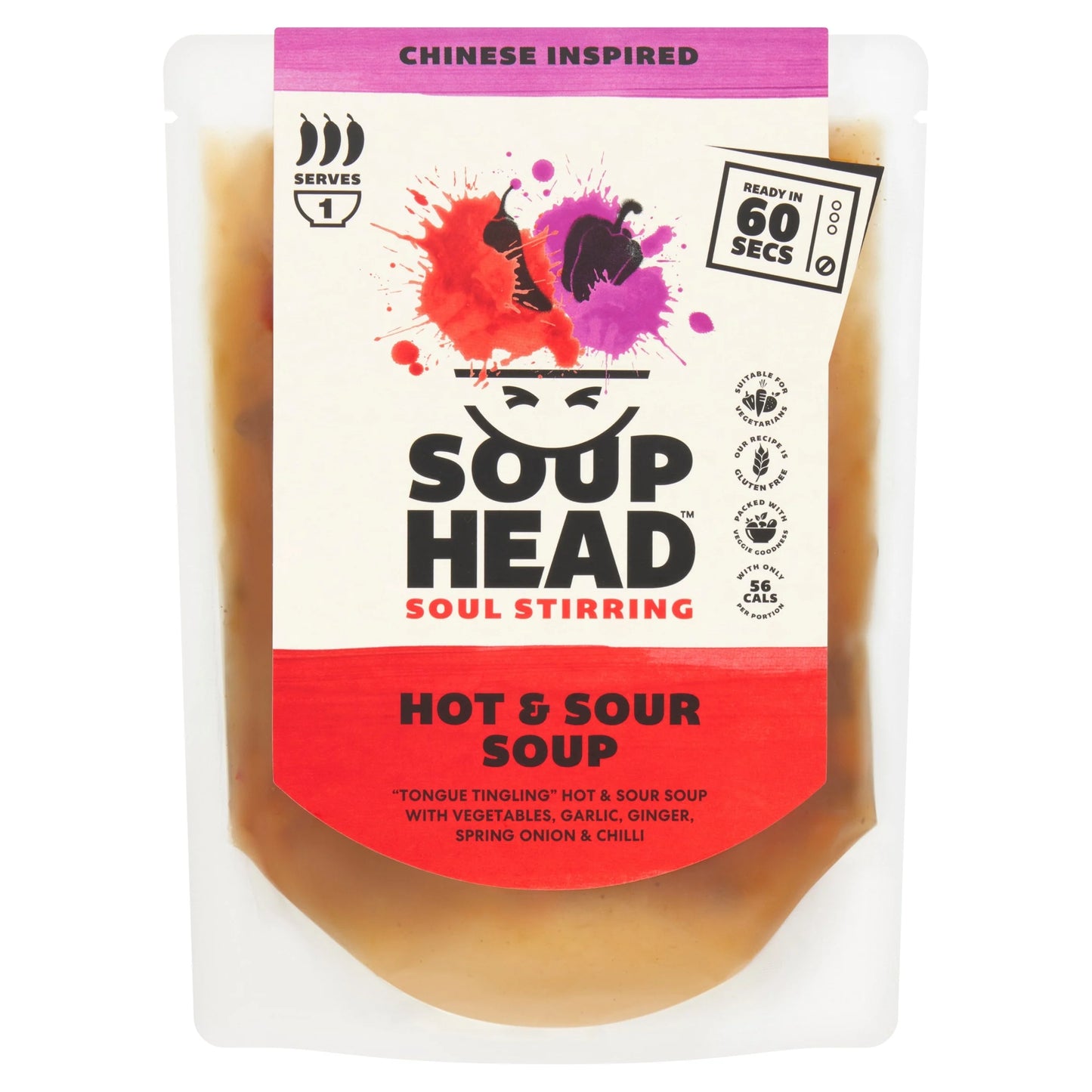 Chinese Inspired Hot & Sour Soup by SOUP HEAD