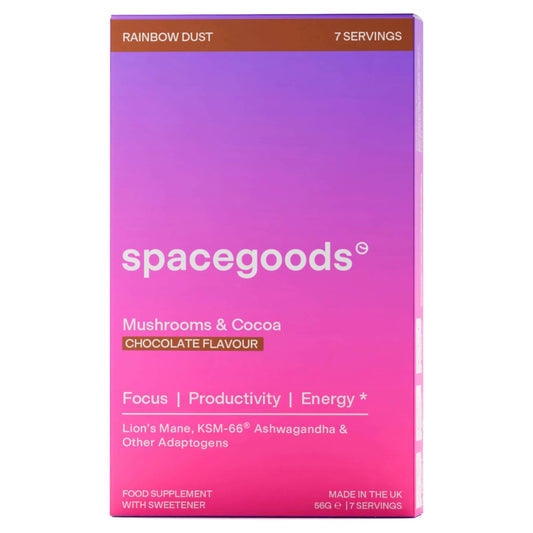Rainbow Dust Mushroom & Adaptogen Powder - Chocolate by spacegoods