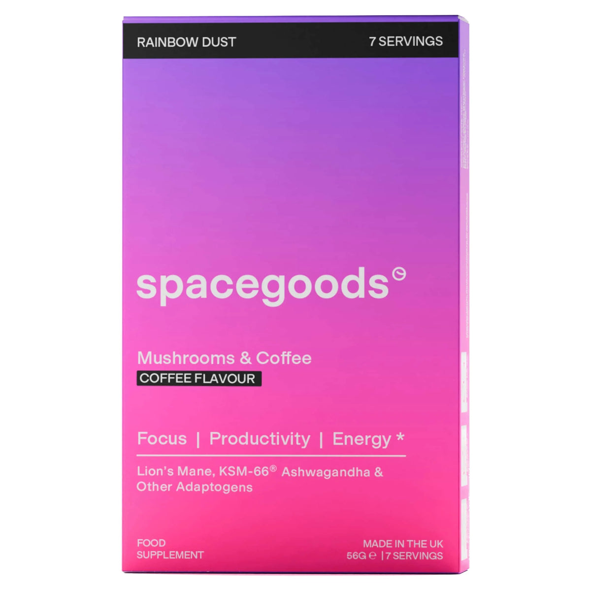 Rainbow Dust Mushroom & Adaptogen by spacegoods