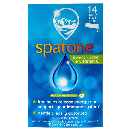 Apple Flavour Daily Iron Shot + Vit C by SPATONE