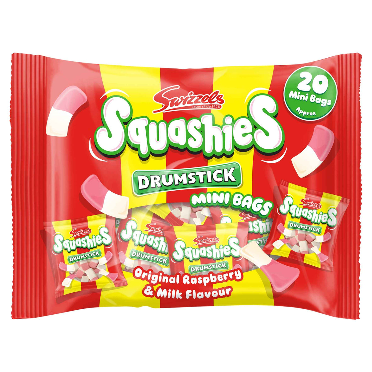 Squashies Drumstick Minis 280g by Swizzels