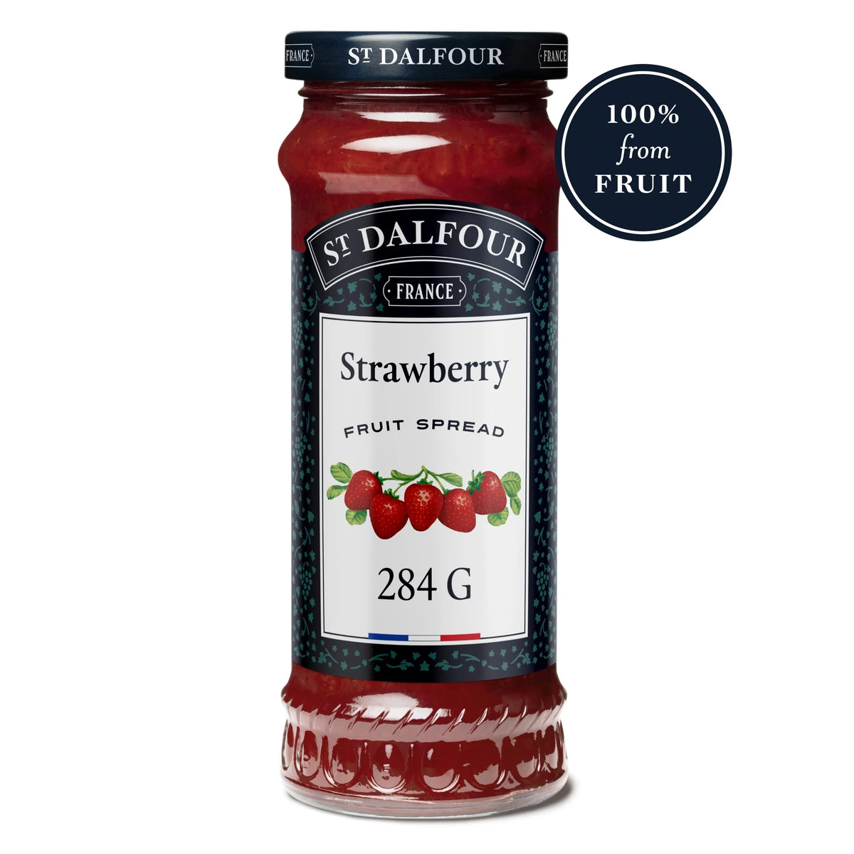 Strawberry Fruit Spread 284g by ST DALFOUR
