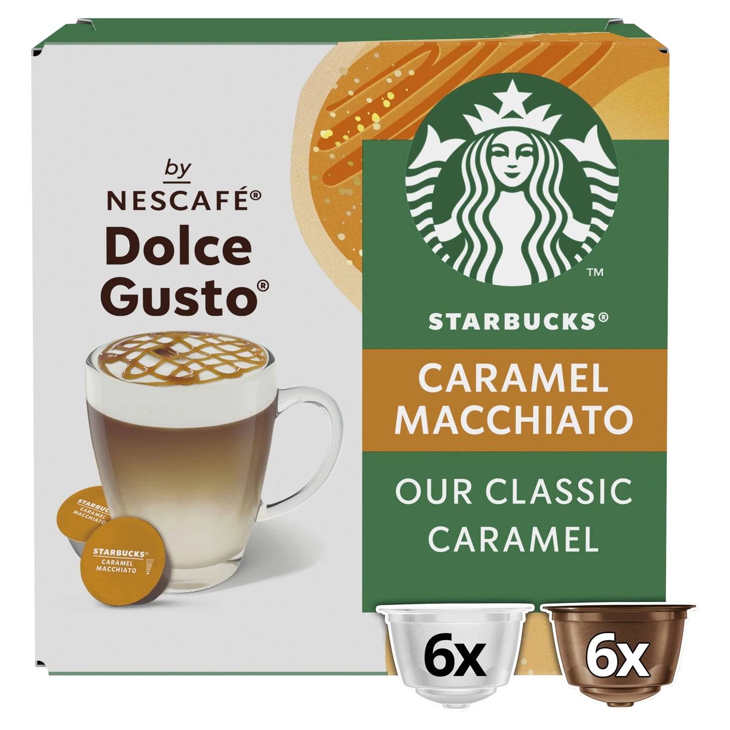 Starbucks By NESCAFE DOLCE GUSTO Caramel (127.8g)