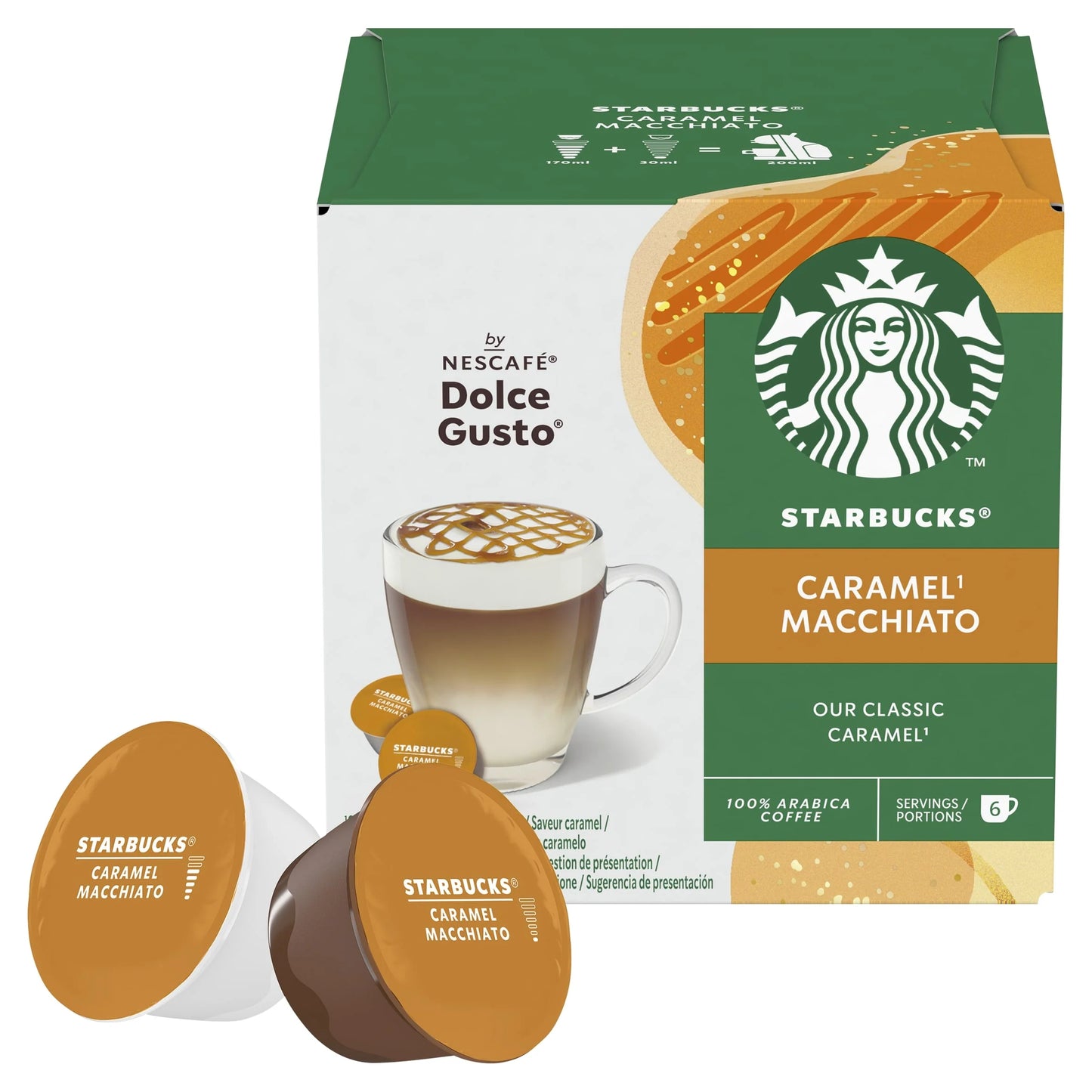 Starbucks By NESCAFE DOLCE GUSTO Caramel (127.8g)