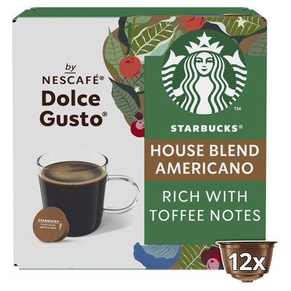Starbucks By NESCAFE DOLCE GUSTO House Blend (102g)