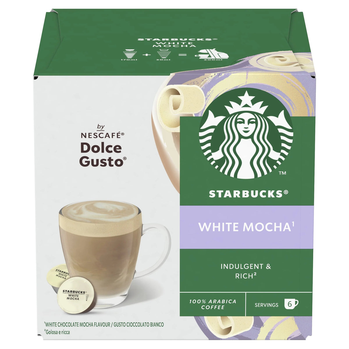 By Nescafe Dolce Gusto White Mocha by STARBUCKS