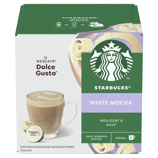 By Nescafe Dolce Gusto White Mocha by STARBUCKS