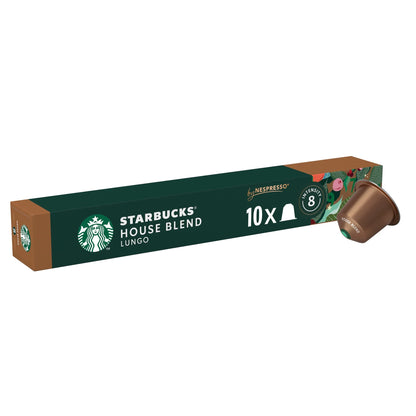 By Nespresso House Blend Lungo 10 Capsules 52g by STARBUCKS