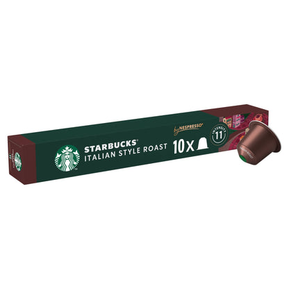 By Nespresso Italian Style Roast 10 by STARBUCKS