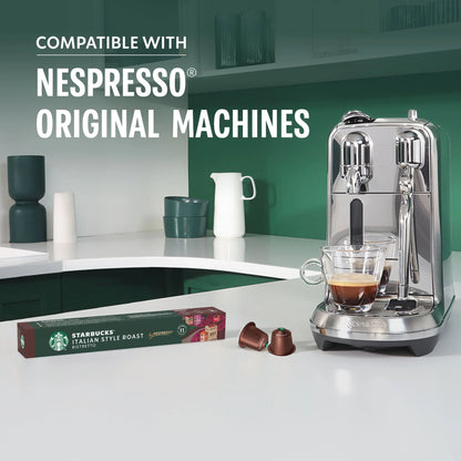 By Nespresso Italian Style Roast 10 by STARBUCKS