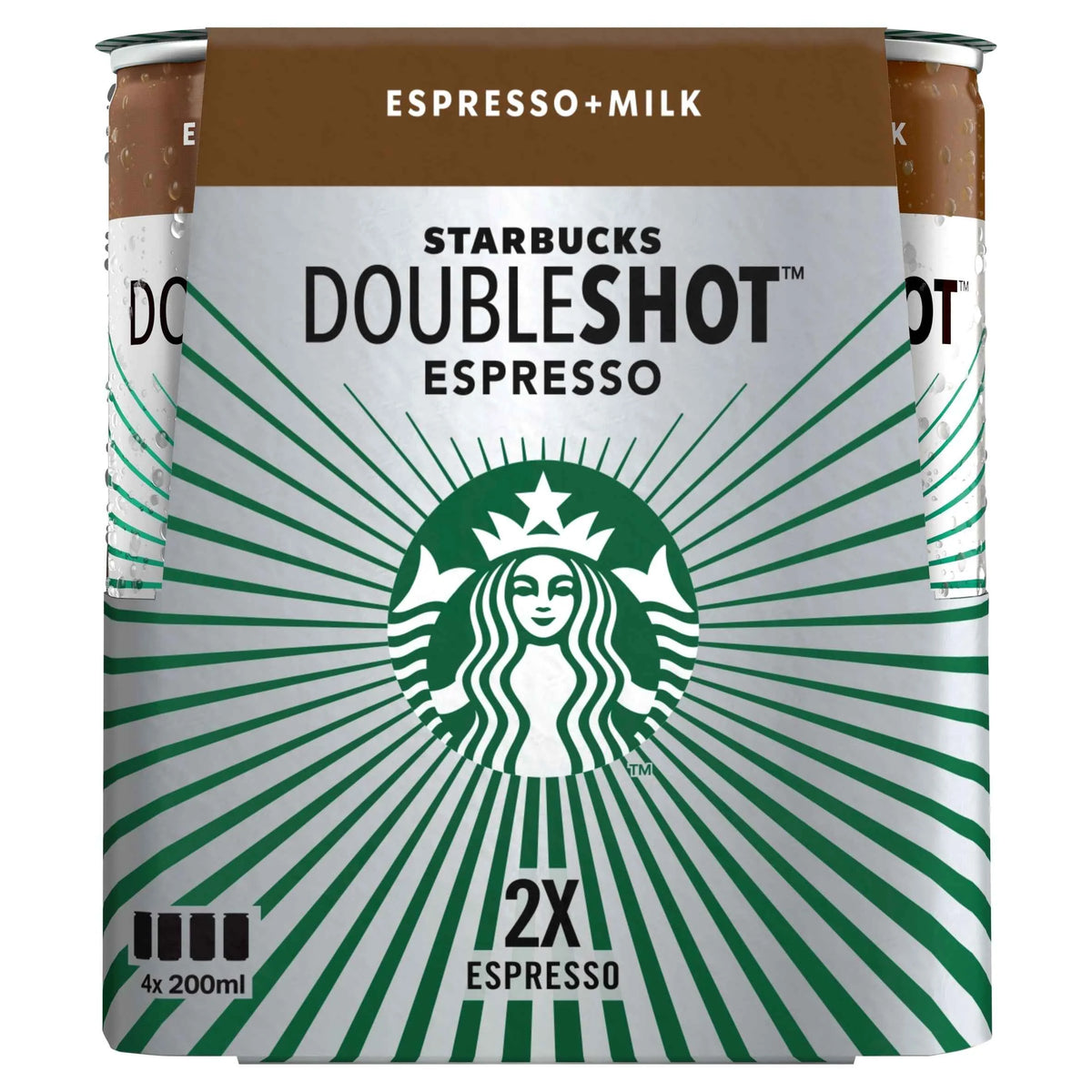 Doubleshot Espresso Iced Coffee 4 X by STARBUCKS