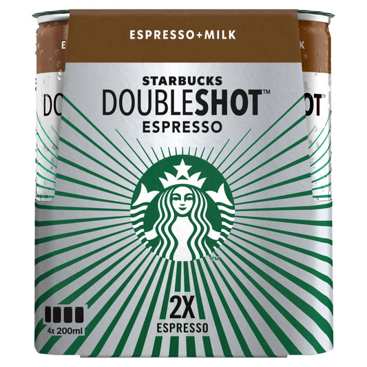 Doubleshot Espresso Iced Coffee 4 X by STARBUCKS