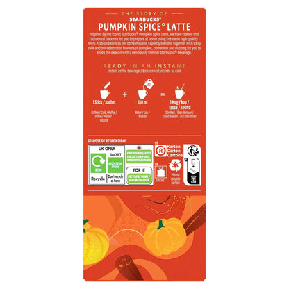 Limited Edition Pumpkin Spice Latte by STARBUCKS