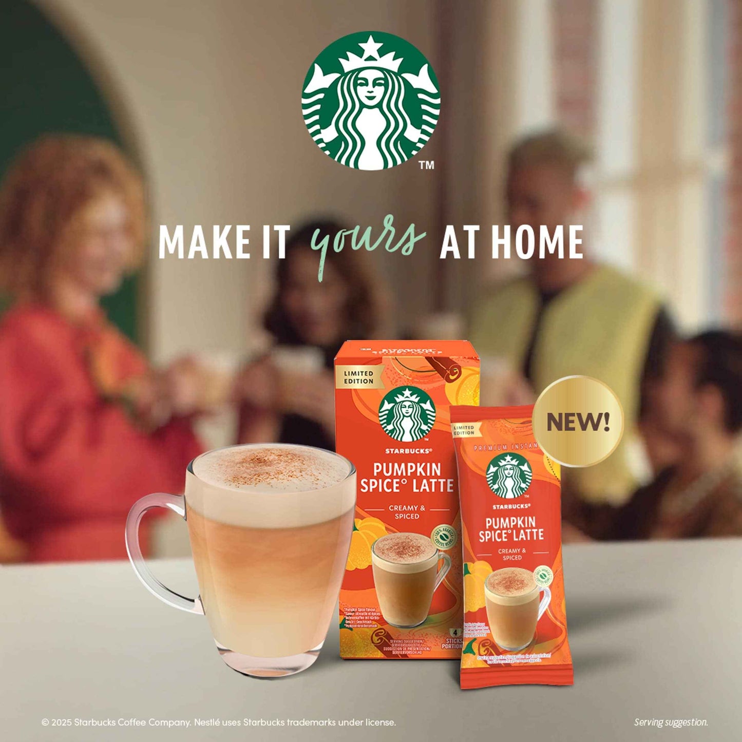 Limited Edition Pumpkin Spice Latte by STARBUCKS