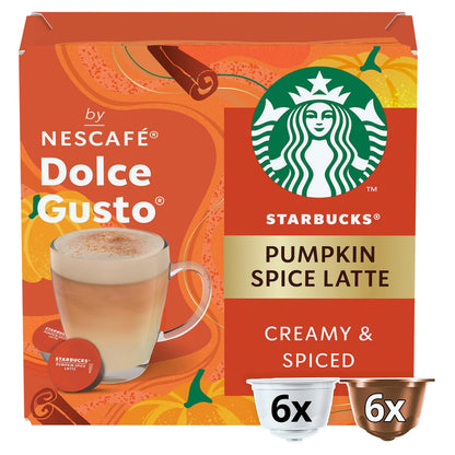 Nescafe Dolce Gusto Pumpkin Spice by STARBUCKS at The British Vault