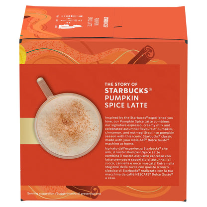 Nescafe Dolce Gusto Pumpkin Spice by STARBUCKS at The British Vault