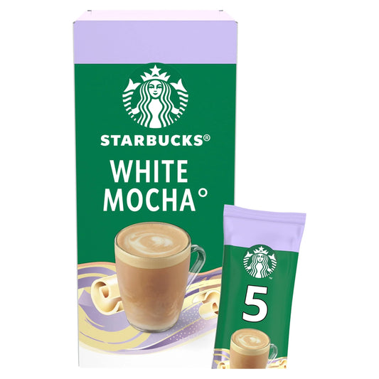 White Mocha Instant Coffee Sachets by STARBUCKS