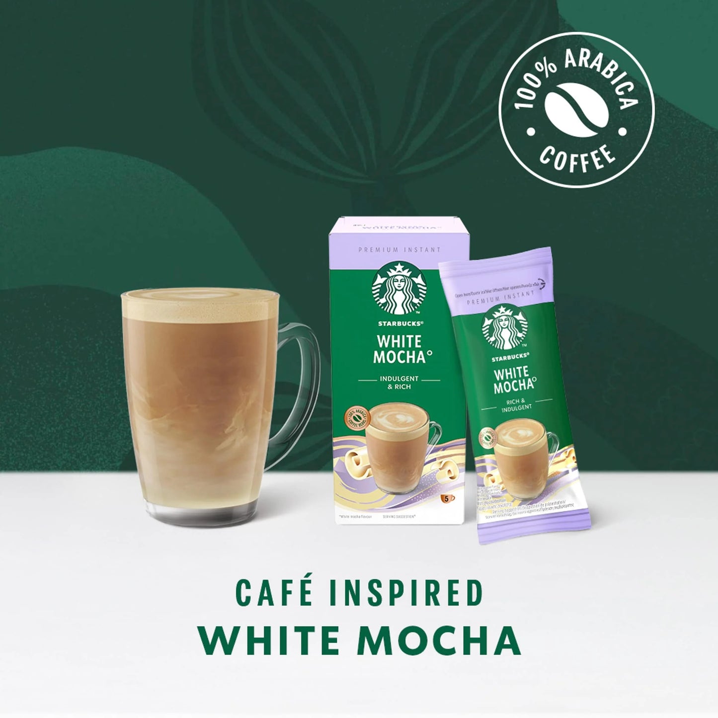 White Mocha Instant Coffee Sachets by STARBUCKS
