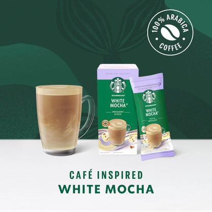 White Mocha Instant Coffee Sachets by STARBUCKS