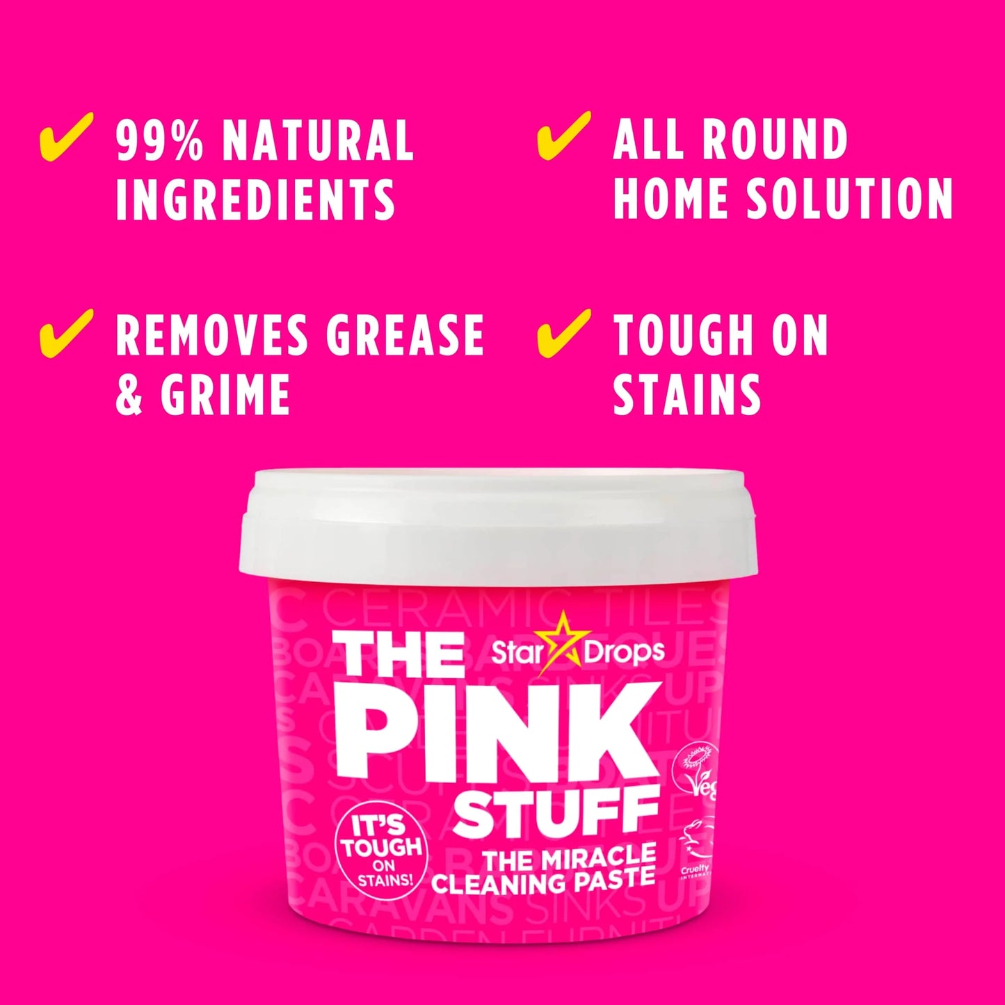 The Pink Stuff Paste 850g by STARDROPS