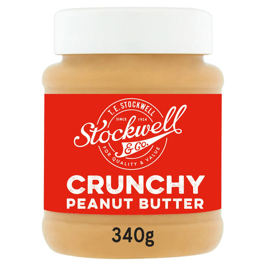Stockwell & Co Crunchy Peanut Butter 340g by Stockwell & Co.