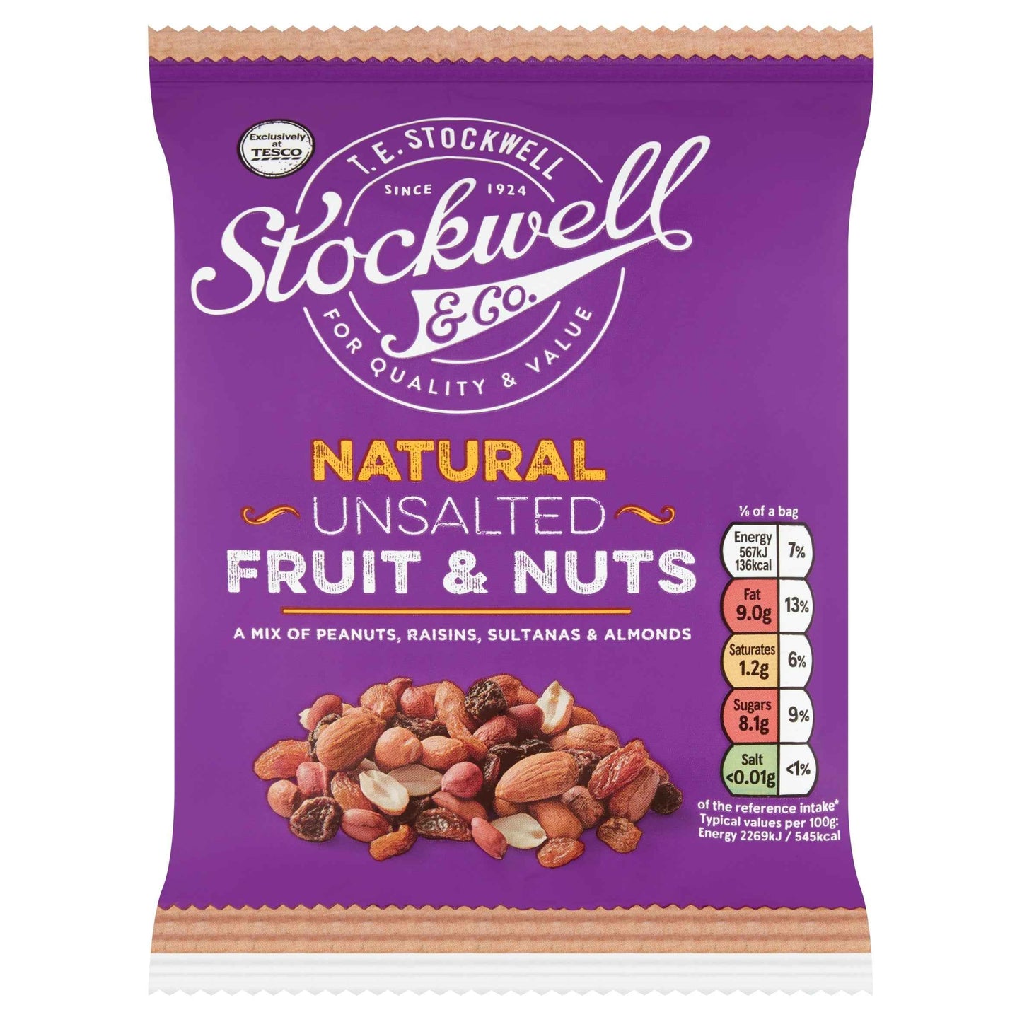 Stockwell & Co Fruit And Nut Mix 200g by Stockwell & Co.