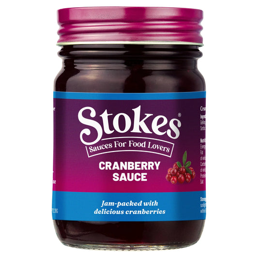 Cranberry Sauce 260g by Stokes
