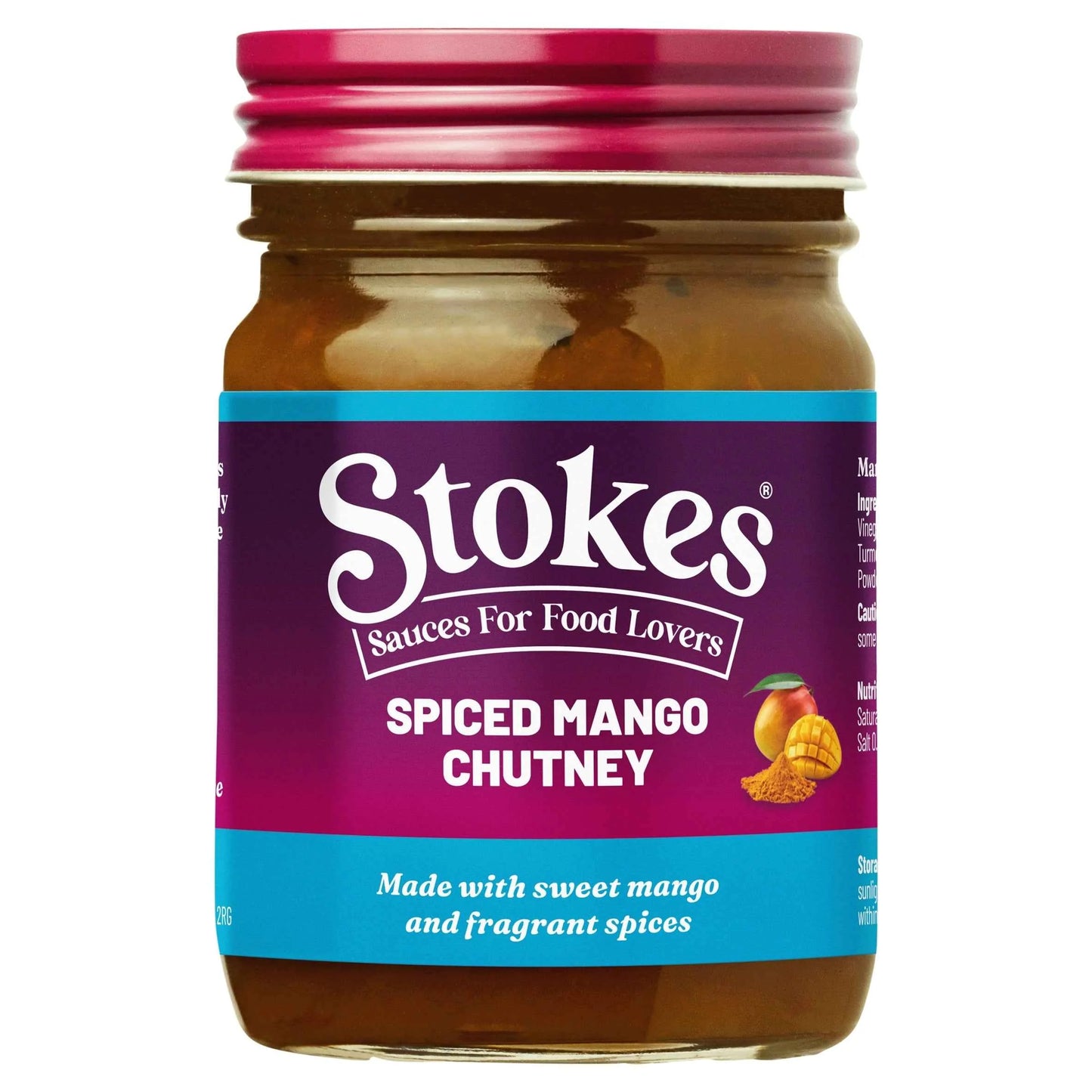 Spiced Mango Chutney 270g by Stokes