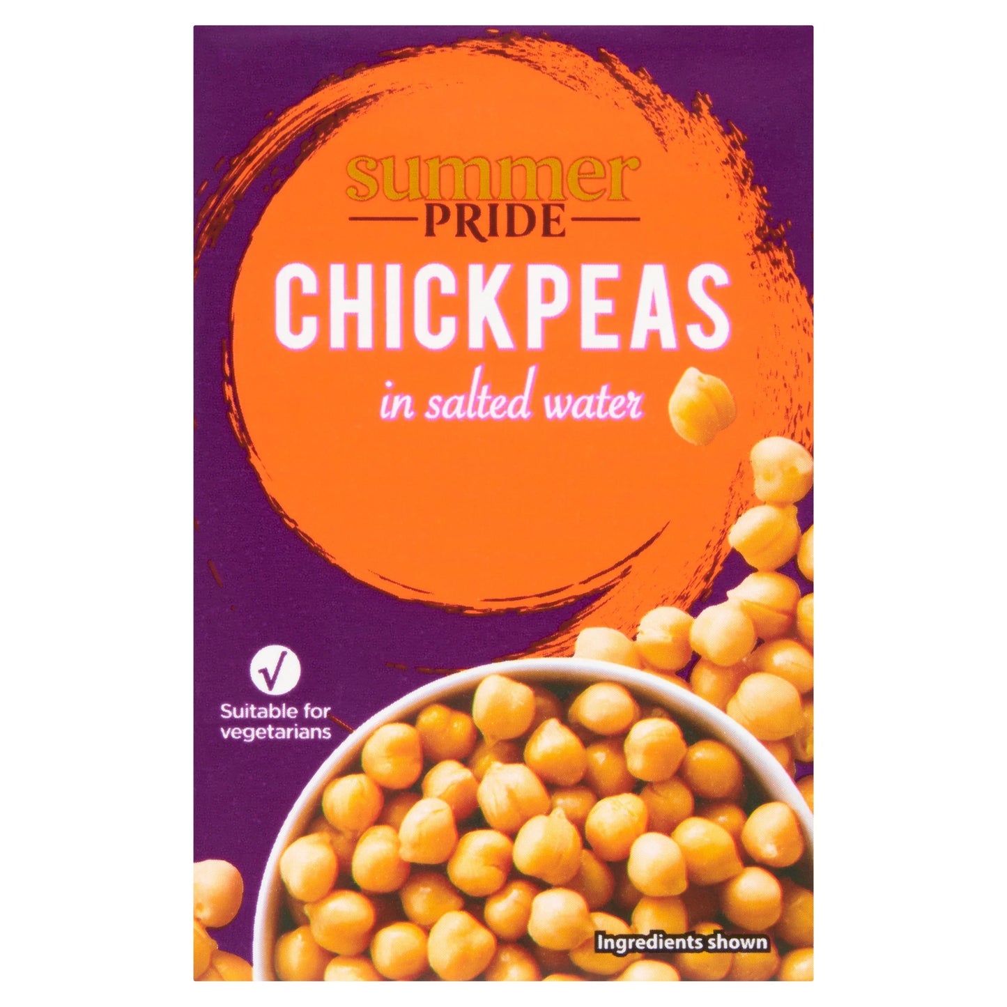Chickpeas In Salted Water 380g by SUMMER PRIDE