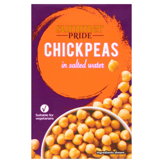 Chickpeas In Salted Water 380g by SUMMER PRIDE