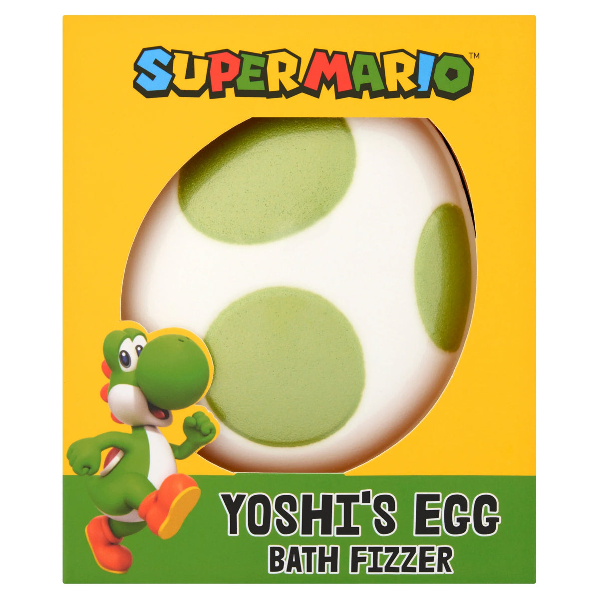 Yoshi's Egg Bath Fizzer 150g by SUPER MARIO at The British Vault