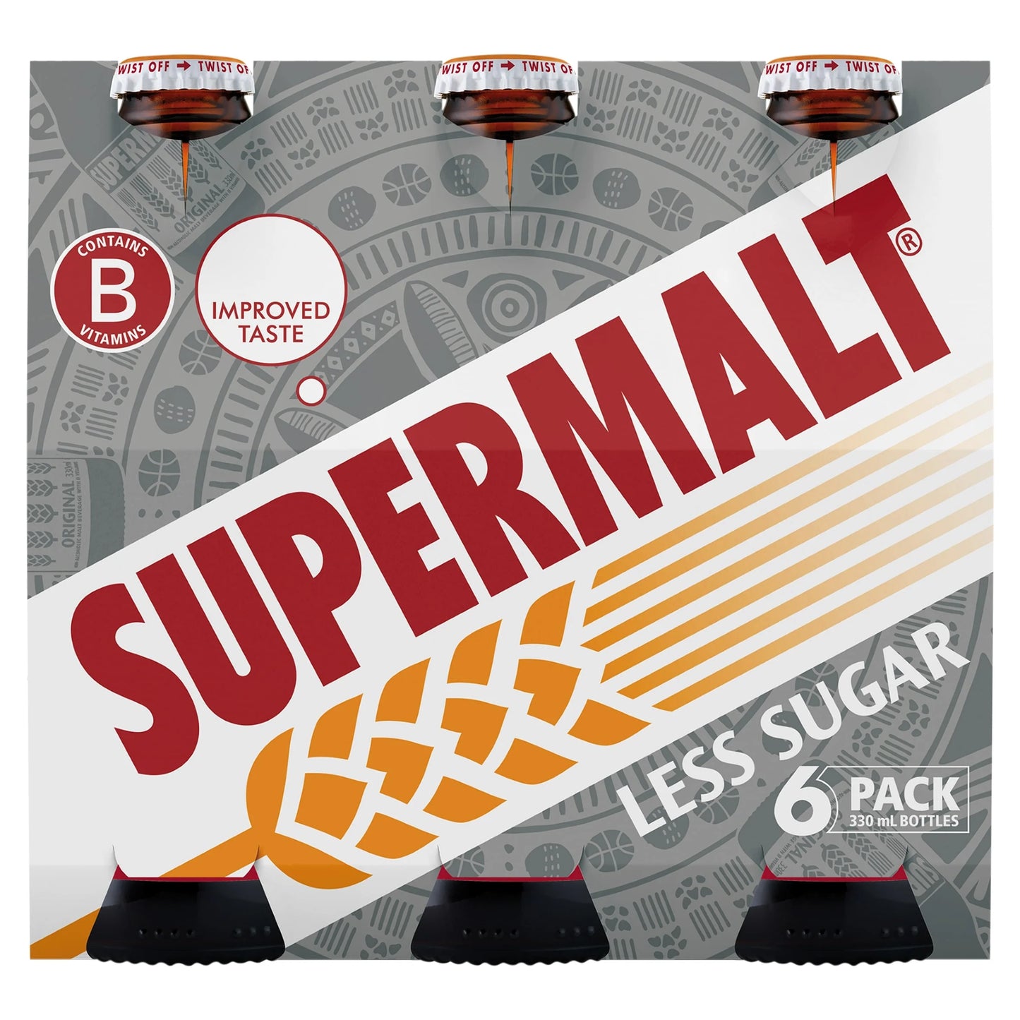 Malt Drink 6 X 330ml by SUPERMALT