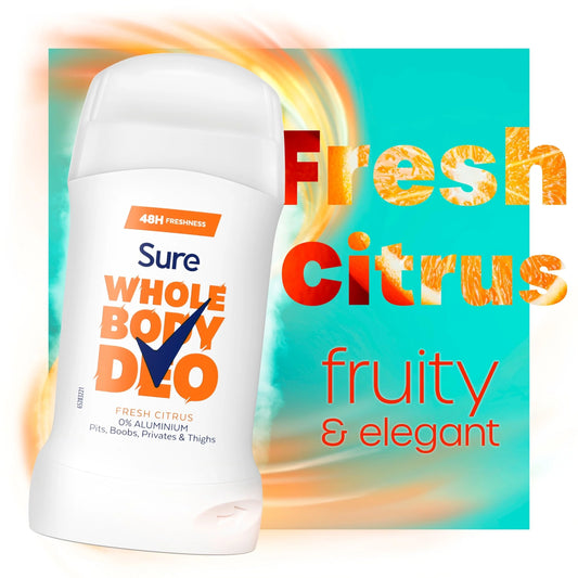 Women Fresh Citrus Whole Body Deodorant by Sure