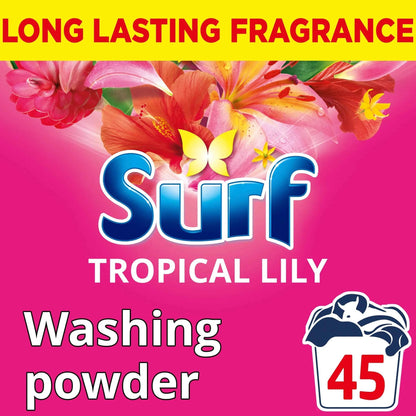Tropical Lily Laundry Washing Powder 45w by SURF