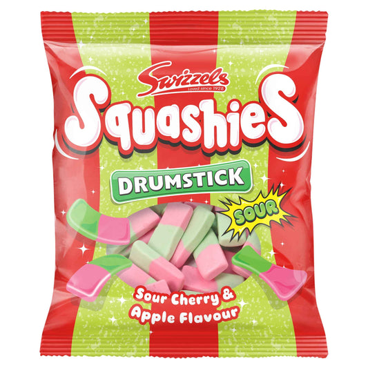 Drumstick Squashies Sour Cherry & by Swizzels